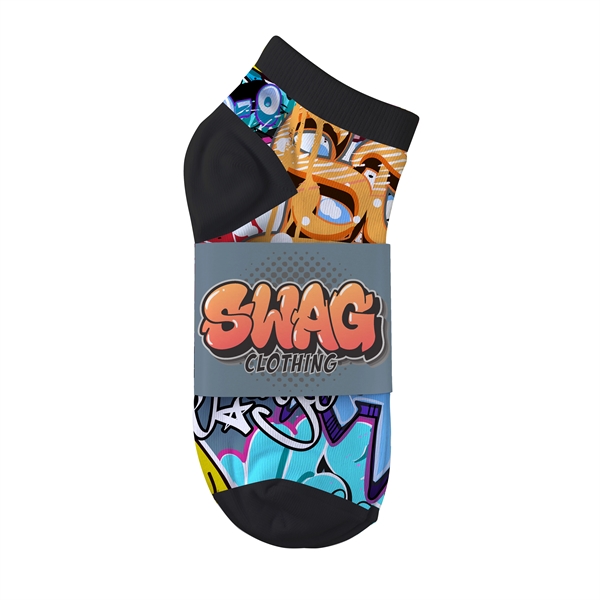 Custom Short Sport Style Socks - Digital Sublimation - Custom Short Sport Style Socks - Digital Sublimation - Image 2 of 3
