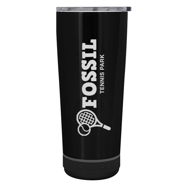 18 OZ. STAINLESS STEEL TUMBLER WITH SPEAKER - 18 OZ. STAINLESS STEEL TUMBLER WITH SPEAKER - Image 1 of 32