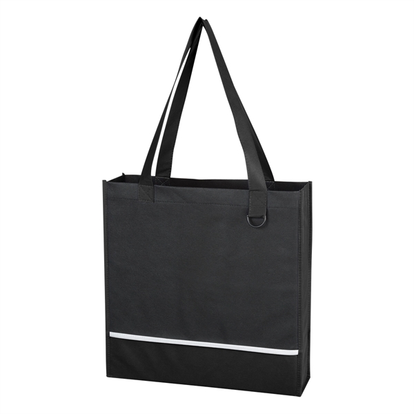 Non-Woven Accent Tote Bag - Non-Woven Accent Tote Bag - Image 5 of 13