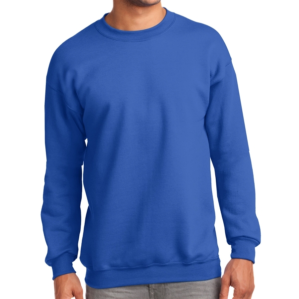 Port & Company® Essential Fleece Crewneck Sweatshirt - Port & Company® Essential Fleece Crewneck Sweatshirt - Image 5 of 17