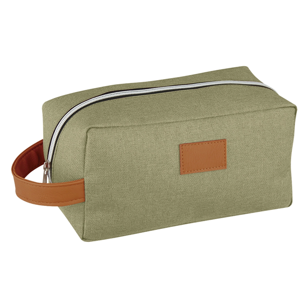 Heathered Toiletry Bag - Heathered Toiletry Bag - Image 14 of 17