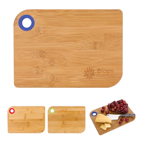 Bamboo Cutting Board With Custom Box - Bamboo Cutting Board With Custom Box - Image 1 of 1