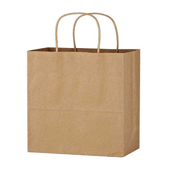 Kraft Paper Brown Wine Bag - 13" x 13" - Kraft Paper Brown Wine Bag - 13" x 13" - Image 1 of 3