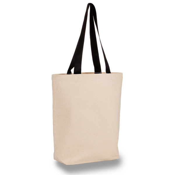 12 oz Cotton canvas tote bag - 12 oz Cotton canvas tote bag - Image 6 of 6