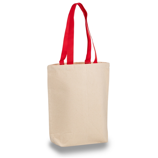 12 oz Cotton canvas tote bag - 12 oz Cotton canvas tote bag - Image 4 of 6