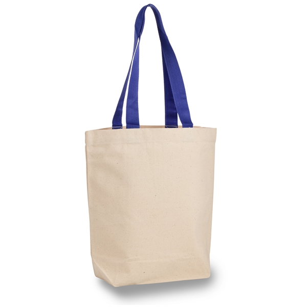 12 oz Cotton canvas tote bag - 12 oz Cotton canvas tote bag - Image 5 of 6