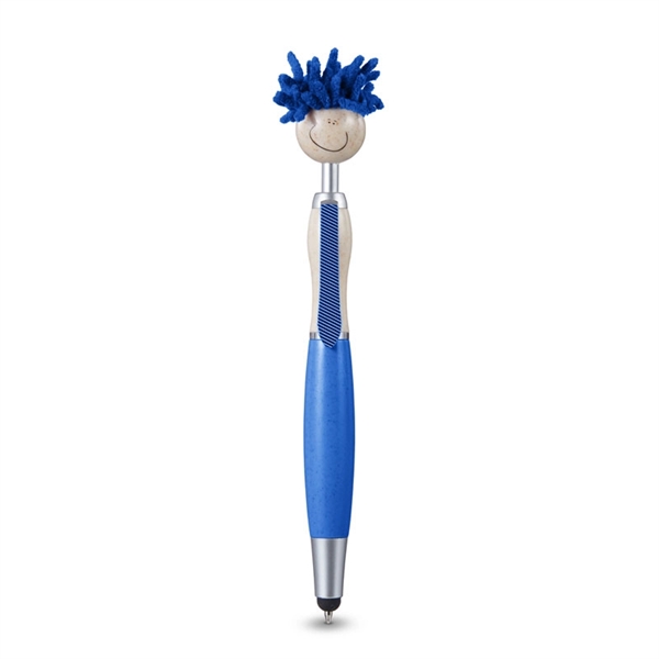 MopToppers® Wheat Straw Screen Cleaner with Stylus Pen - MopToppers® Wheat Straw Screen Cleaner with Stylus Pen - Image 2 of 6