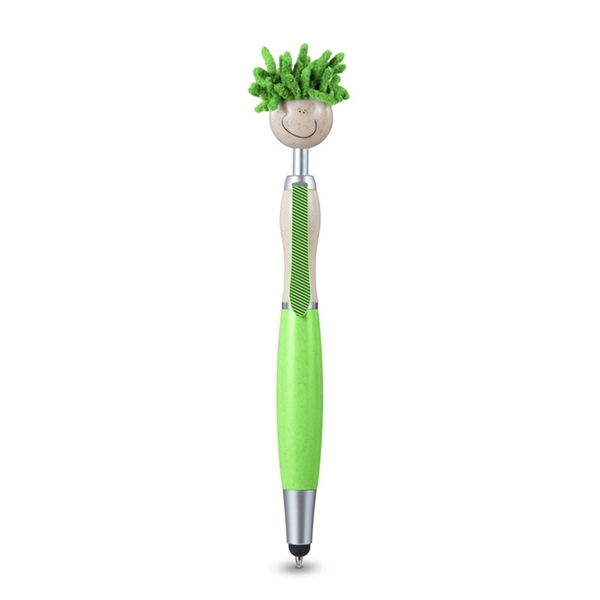 MopToppers® Wheat Straw Screen Cleaner with Stylus Pen - MopToppers® Wheat Straw Screen Cleaner with Stylus Pen - Image 3 of 6