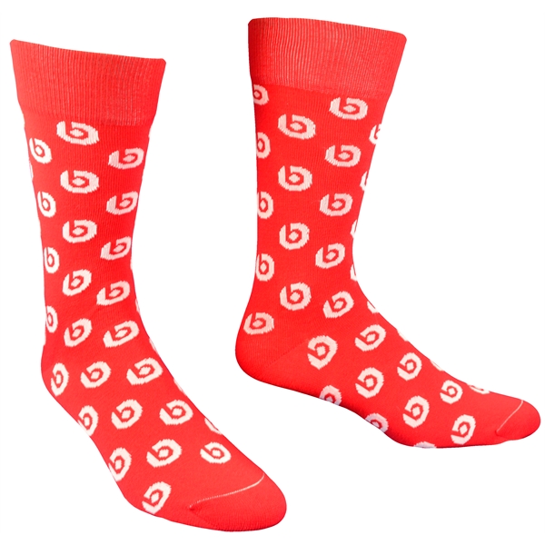 Custom Athleisure Dress Socks - Custom Athleisure Dress Socks - Image 6 of 9