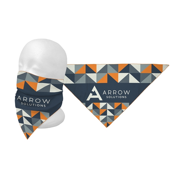 Full Color Triangle Bandana - Full Color Triangle Bandana - Image 0 of 10