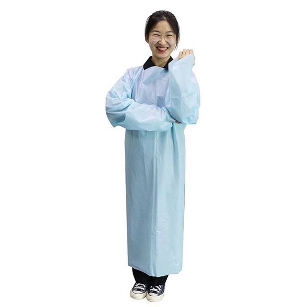 Waterproof Disposable Plastic Isolation CPE Gowns - Waterproof Disposable Plastic Isolation CPE Gowns - Image 0 of 6