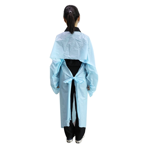Waterproof Disposable Plastic Isolation CPE Gowns - Waterproof Disposable Plastic Isolation CPE Gowns - Image 1 of 6