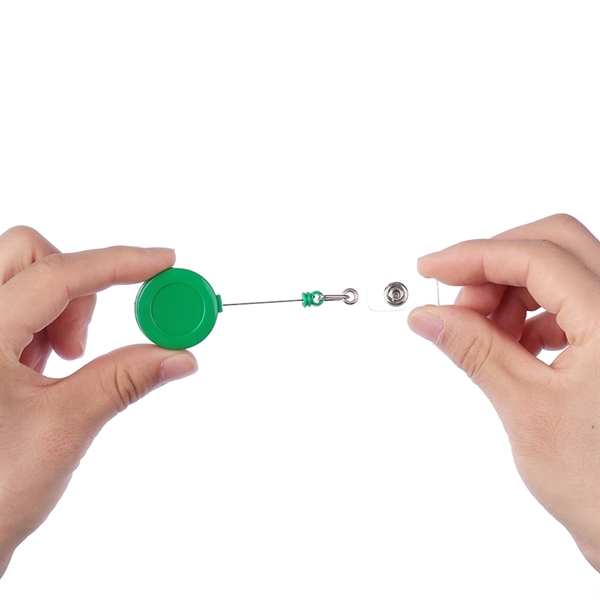 Retractable Pull Keychain - Retractable Pull Keychain - Image 4 of 4