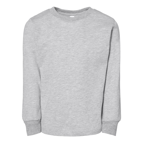 BELLA + CANVAS Toddler Jersey Long Sleeve Tee - BELLA + CANVAS Toddler Jersey Long Sleeve Tee - Image 1 of 14