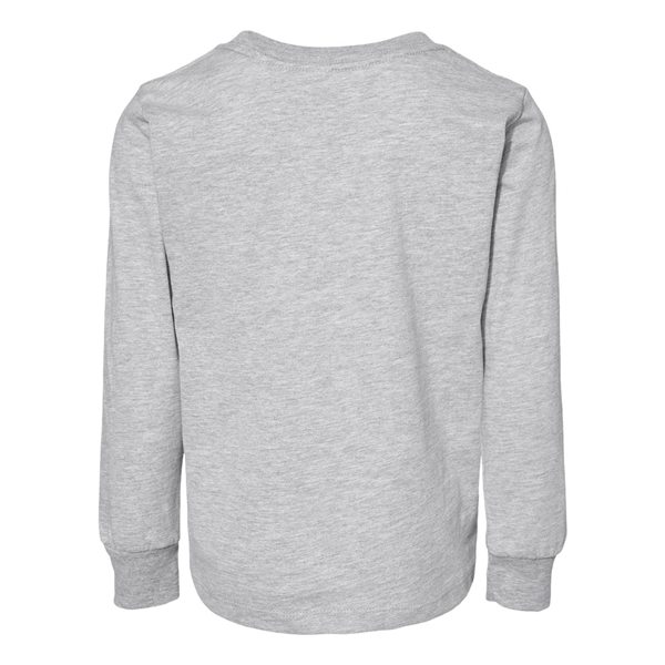 BELLA + CANVAS Toddler Jersey Long Sleeve Tee - BELLA + CANVAS Toddler Jersey Long Sleeve Tee - Image 2 of 14