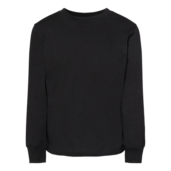 BELLA + CANVAS Toddler Jersey Long Sleeve Tee - BELLA + CANVAS Toddler Jersey Long Sleeve Tee - Image 3 of 14
