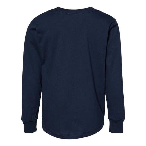 BELLA + CANVAS Toddler Jersey Long Sleeve Tee - BELLA + CANVAS Toddler Jersey Long Sleeve Tee - Image 10 of 14