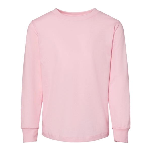 BELLA + CANVAS Toddler Jersey Long Sleeve Tee - BELLA + CANVAS Toddler Jersey Long Sleeve Tee - Image 11 of 14