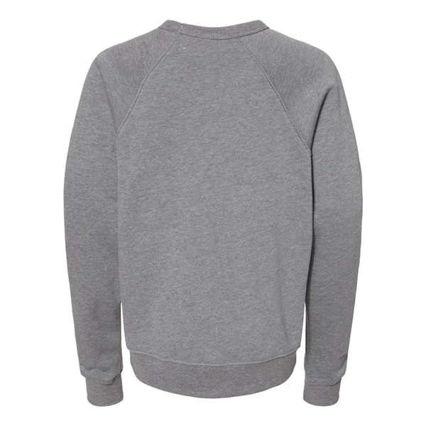BELLA + CANVAS Youth Sponge Fleece Crewneck Sweatshirt - BELLA + CANVAS Youth Sponge Fleece Crewneck Sweatshirt - Image 5 of 16