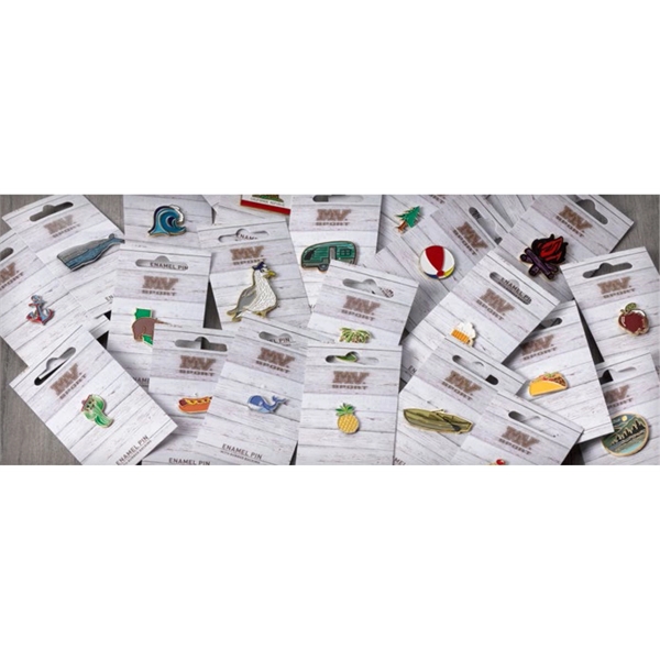 Stock Enamel Pins - Stock Enamel Pins - Image 1 of 1