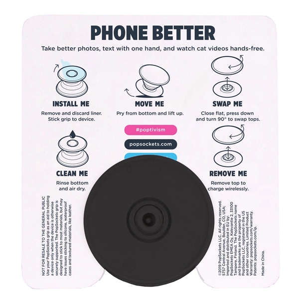 PopSockets® PopGrip Golf Ball - PopSockets® PopGrip Golf Ball - Image 2 of 7