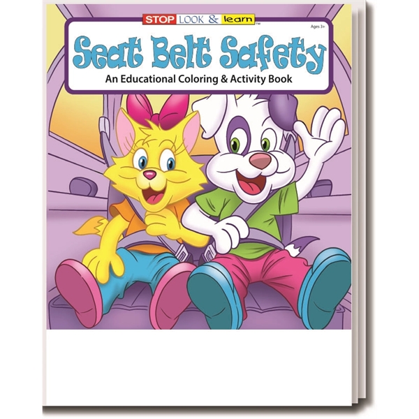 Seat Belt Safety Coloring Book - Seat Belt Safety Coloring Book - Image 2 of 2