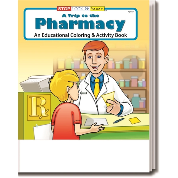 A Trip to the Pharmacy Coloring Book Fun Pack - A Trip to the Pharmacy Coloring Book Fun Pack - Image 2 of 3
