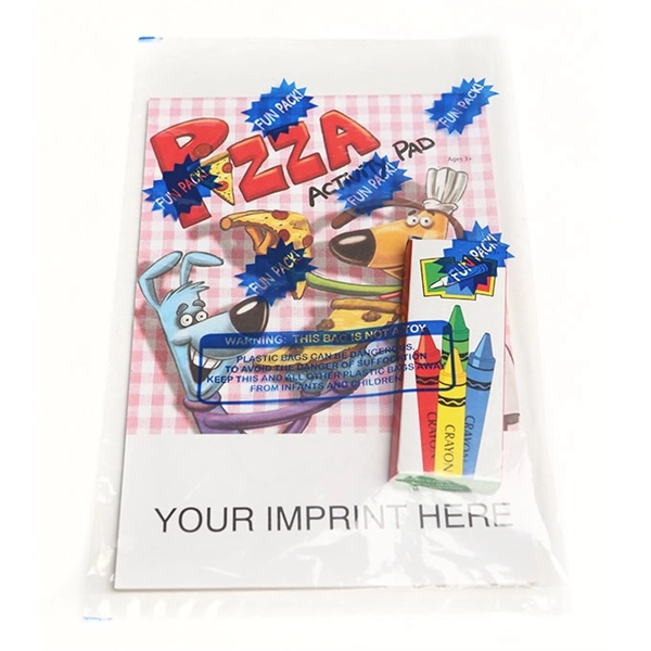 Pizza Activity Pad Fun Pack - Pizza Activity Pad Fun Pack - Image 0 of 2