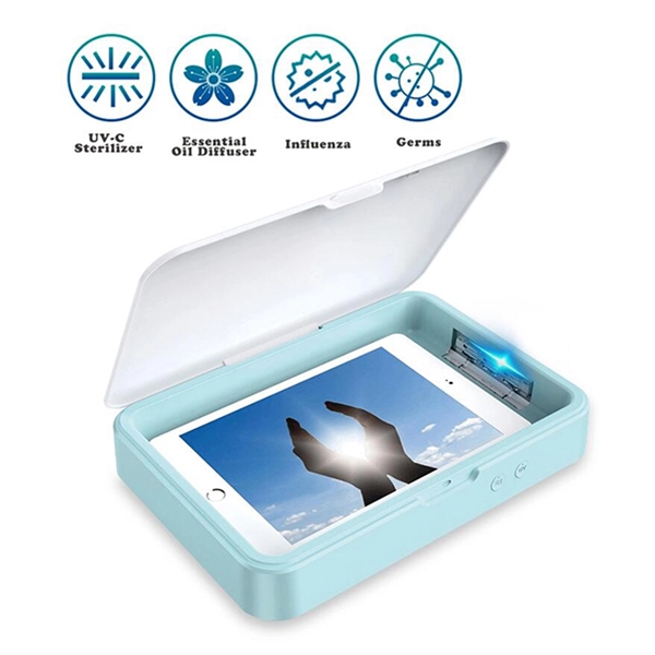 UV phone and 8inch PAD disinfector box with wireless charger - UV phone and 8inch PAD disinfector box with wireless charger - Image 2 of 4