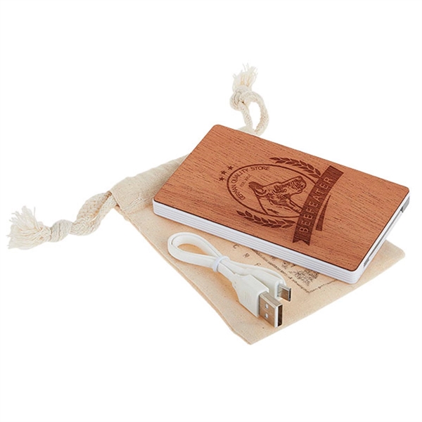 Wooden Powerbank 4000 mAh - Wooden Powerbank 4000 mAh - Image 10 of 22