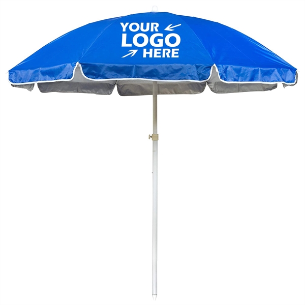 8 Panel Beach Umbrella - 8 Panel Beach Umbrella - Image 0 of 6