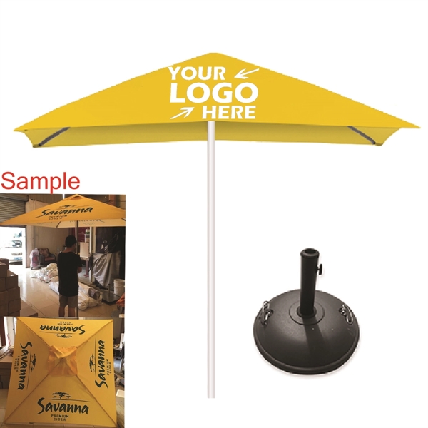 6.5 x 6.5ft 4 Panel Market Umbrella Parasol Patio - 6.5 x 6.5ft 4 Panel Market Umbrella Parasol Patio - Image 0 of 0