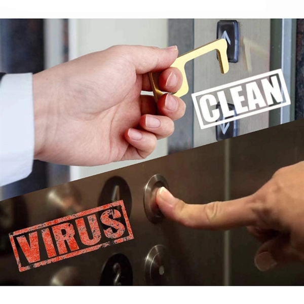 Heavy-Duty PPE No Touch Hygiene Door Opener Tool - Heavy-Duty PPE No Touch Hygiene Door Opener Tool - Image 1 of 5