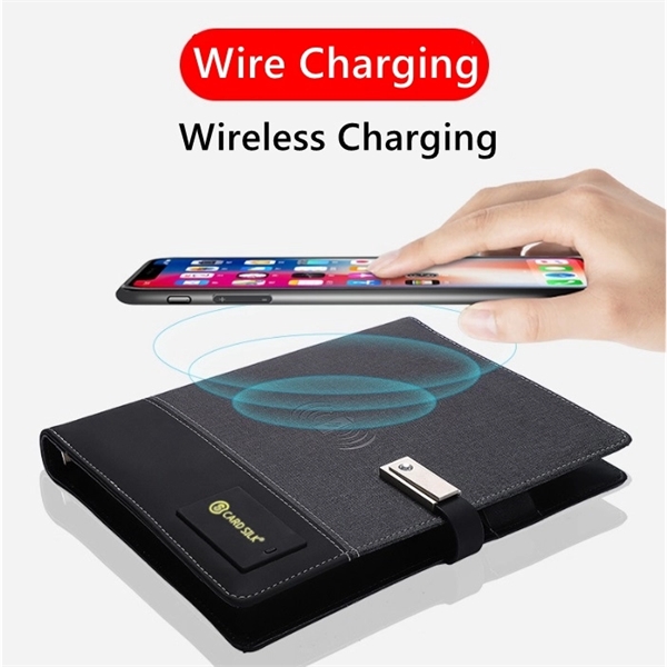 Notebook With 8000mAh Powerbank And 8G Flash Driver - Notebook With 8000mAh Powerbank And 8G Flash Driver - Image 0 of 5