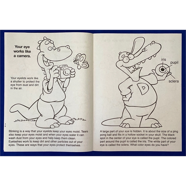 Learn About Eye Care Coloring and Activity Book - Learn About Eye Care Coloring and Activity Book - Image 2 of 2