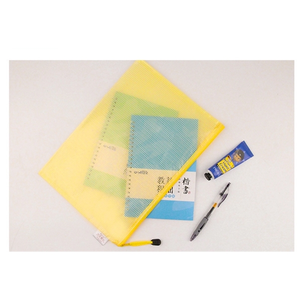 Mesh Zipper Document Holder - Mesh Zipper Document Holder - Image 3 of 7