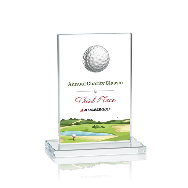 Cumberland VividPrint™ Golf Award - Clear - Cumberland VividPrint™ Golf Award - Clear - Image 1 of 6