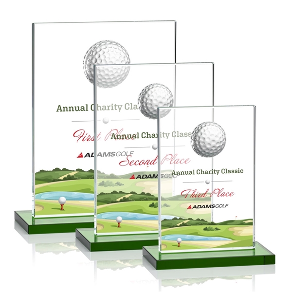 Cumberland VividPrint™ Golf Award - Green - Cumberland VividPrint™ Golf Award - Green - Image 0 of 6