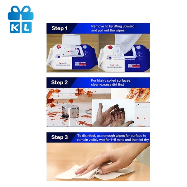 Disinfectant Wipes (10 pcs/bag) - Disinfectant Wipes (10 pcs/bag) - Image 1 of 1