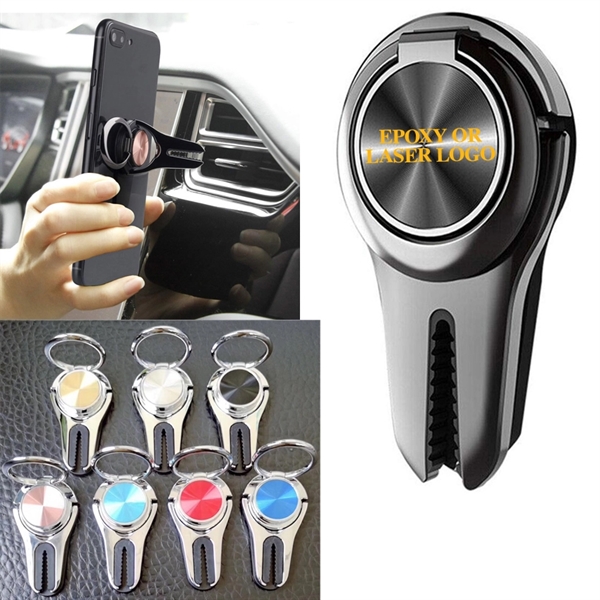 3 in 1 Phone Stand, Grip & Car Air Vent Mount - 3 in 1 Phone Stand, Grip & Car Air Vent Mount - Image 0 of 3