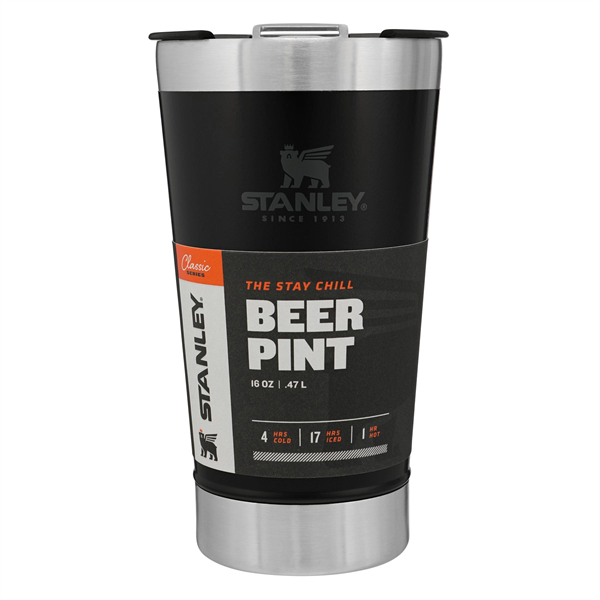 Stanley Drinkware Classic Stay Chill Beer Pint, 16oz. - Stanley Drinkware Classic Stay Chill Beer Pint, 16oz. - Image 0 of 1