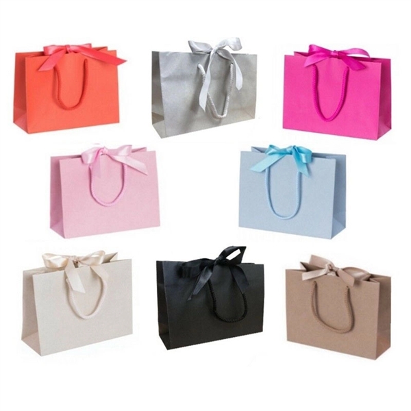 Small Ribbon Tie Bow Gift Luxury Party Wedding Bag - Small Ribbon Tie Bow Gift Luxury Party Wedding Bag - Image 0 of 2