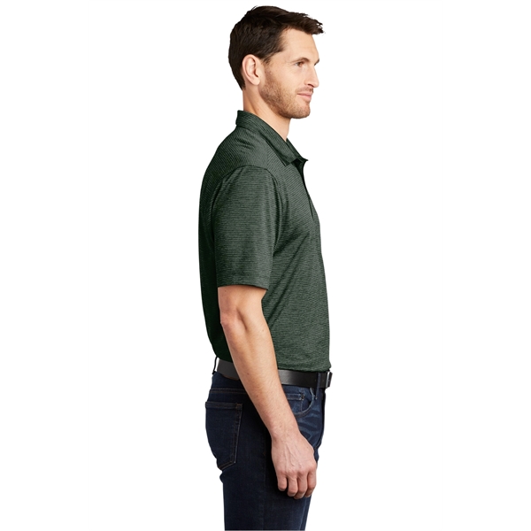 Port Authority Shadow Stripe Polo. - Port Authority Shadow Stripe Polo. - Image 13 of 25