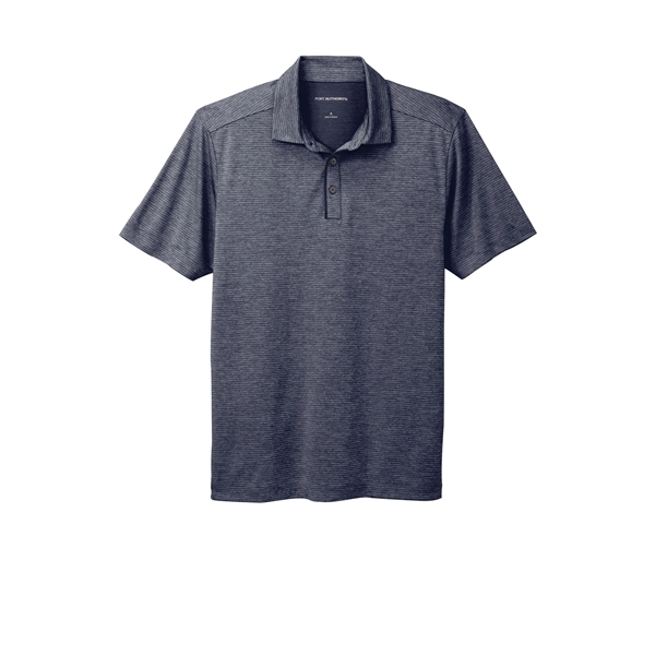 Port Authority Shadow Stripe Polo. - Port Authority Shadow Stripe Polo. - Image 19 of 25