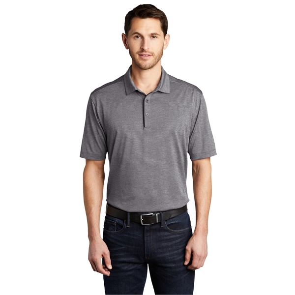 Port Authority Shadow Stripe Polo. - Port Authority Shadow Stripe Polo. - Image 21 of 25