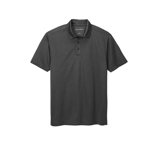 Port Authority Heathered Silk Touch Performance Polo. - Port Authority Heathered Silk Touch Performance Polo. - Image 3 of 35