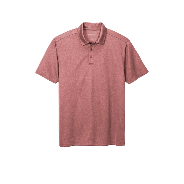 Port Authority Heathered Silk Touch Performance Polo. - Port Authority Heathered Silk Touch Performance Polo. - Image 14 of 35