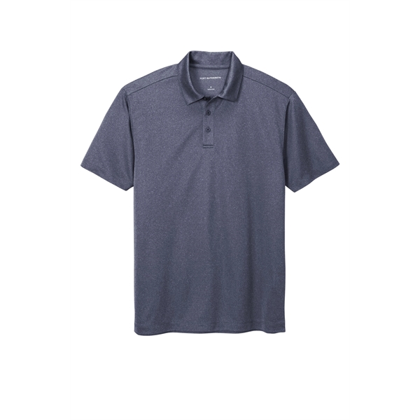 Port Authority Heathered Silk Touch Performance Polo. - Port Authority Heathered Silk Touch Performance Polo. - Image 24 of 35