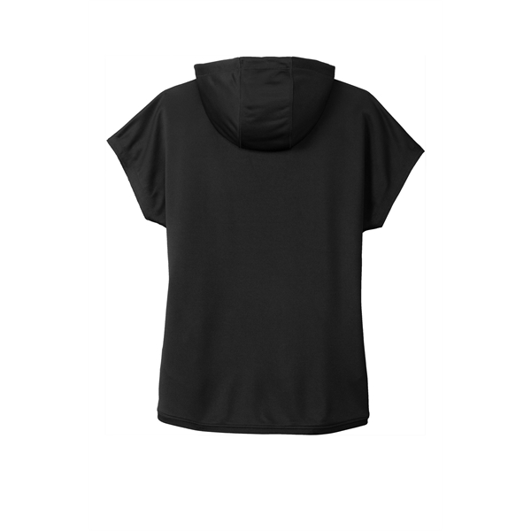 New Era Women's Performance Terry Short Sleeve Hoodie - New Era Women's Performance Terry Short Sleeve Hoodie - Image 5 of 20