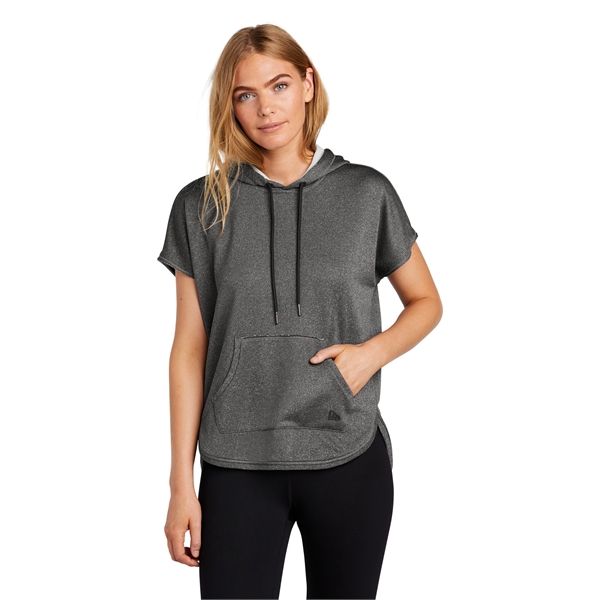 New Era Women's Performance Terry Short Sleeve Hoodie - New Era Women's Performance Terry Short Sleeve Hoodie - Image 6 of 20